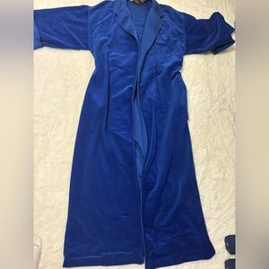 David Brown Elegant Blue Women's Coat rare Vintage sze small